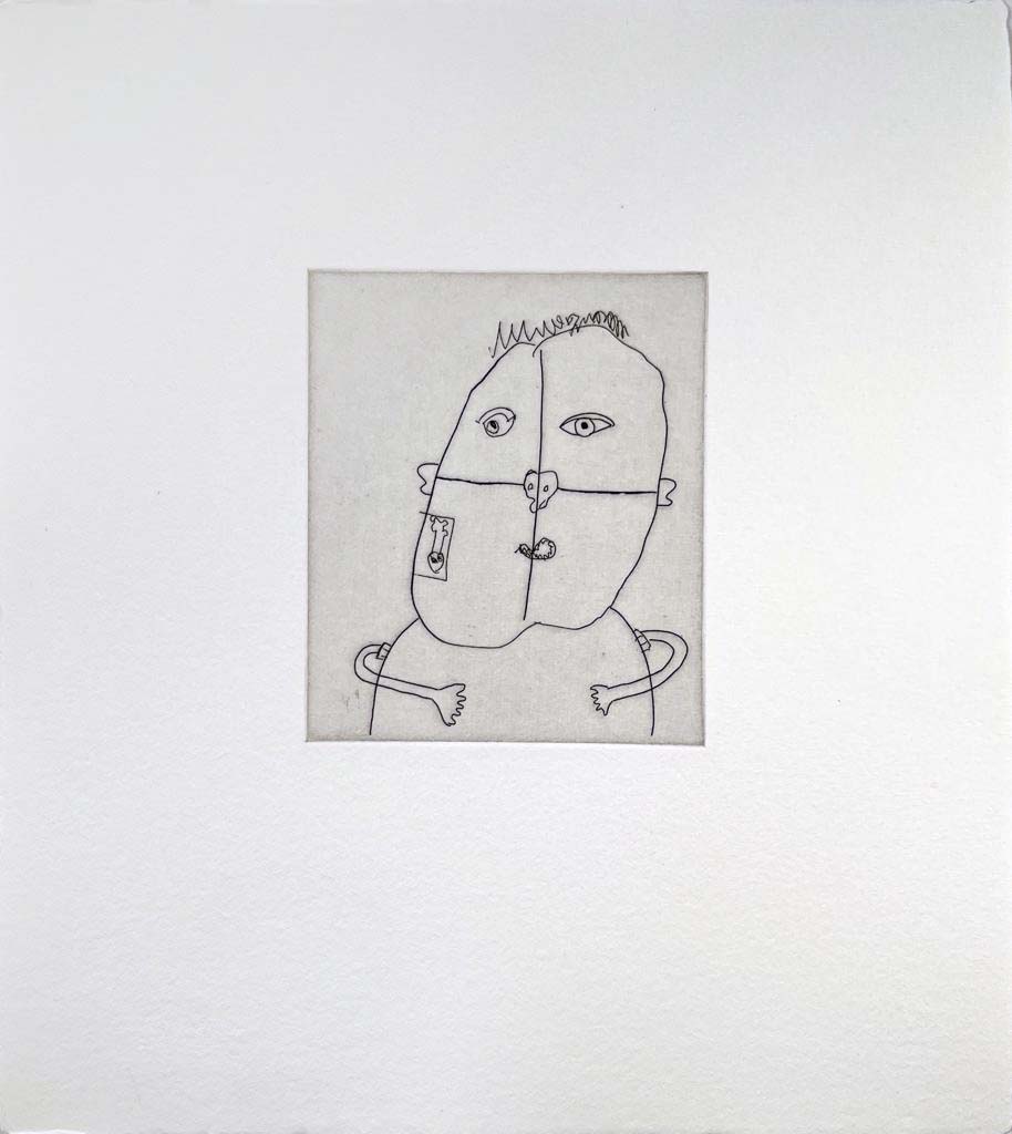 Keith Haring, Untitled (with Sean Kalish) (1989)