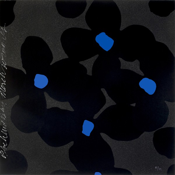 Donald Sultan, Black and Blues, March 30, 2011 (2011)
