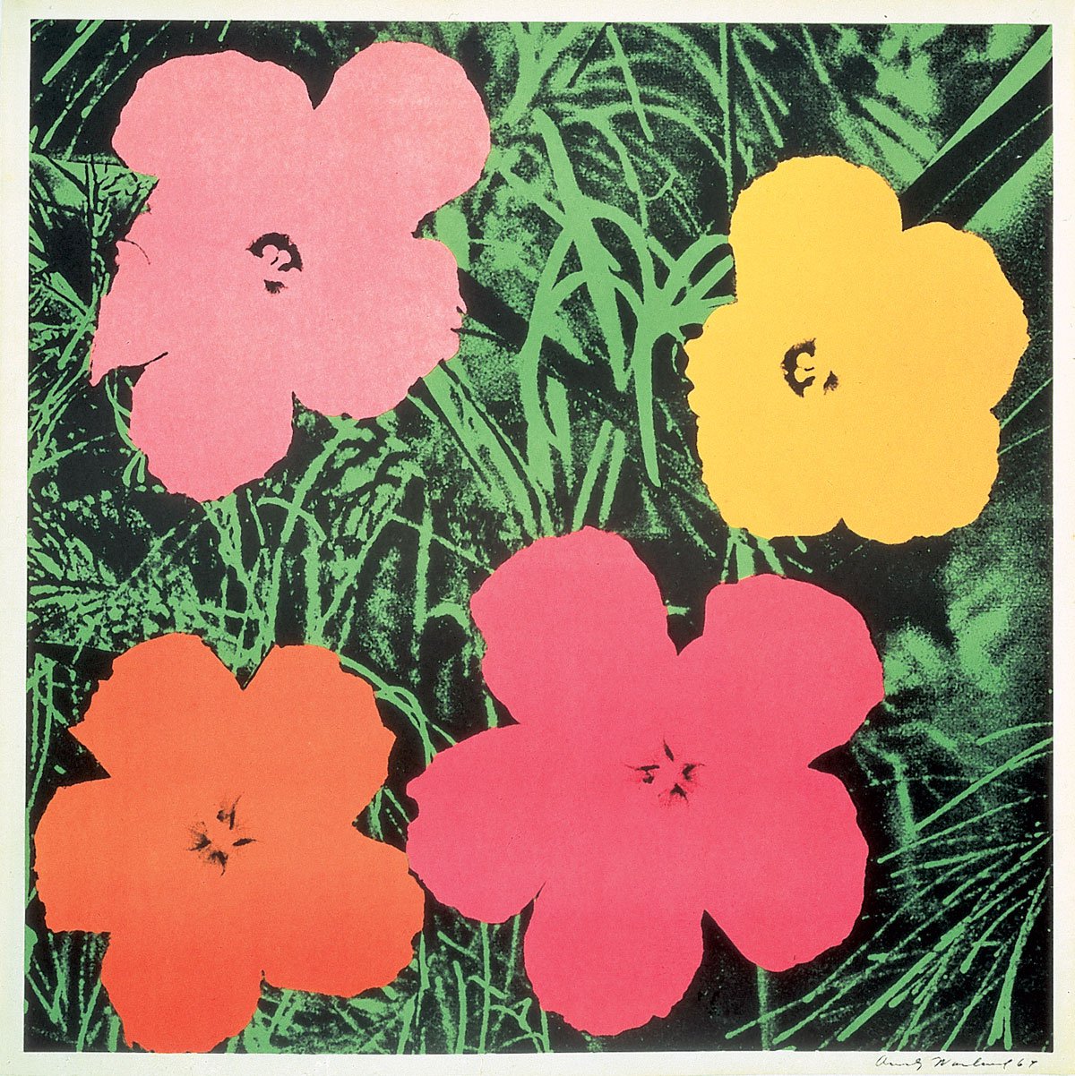 Andy Warhol, Flowers, II.6 (1964)