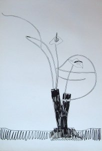Flowers (Black and White)